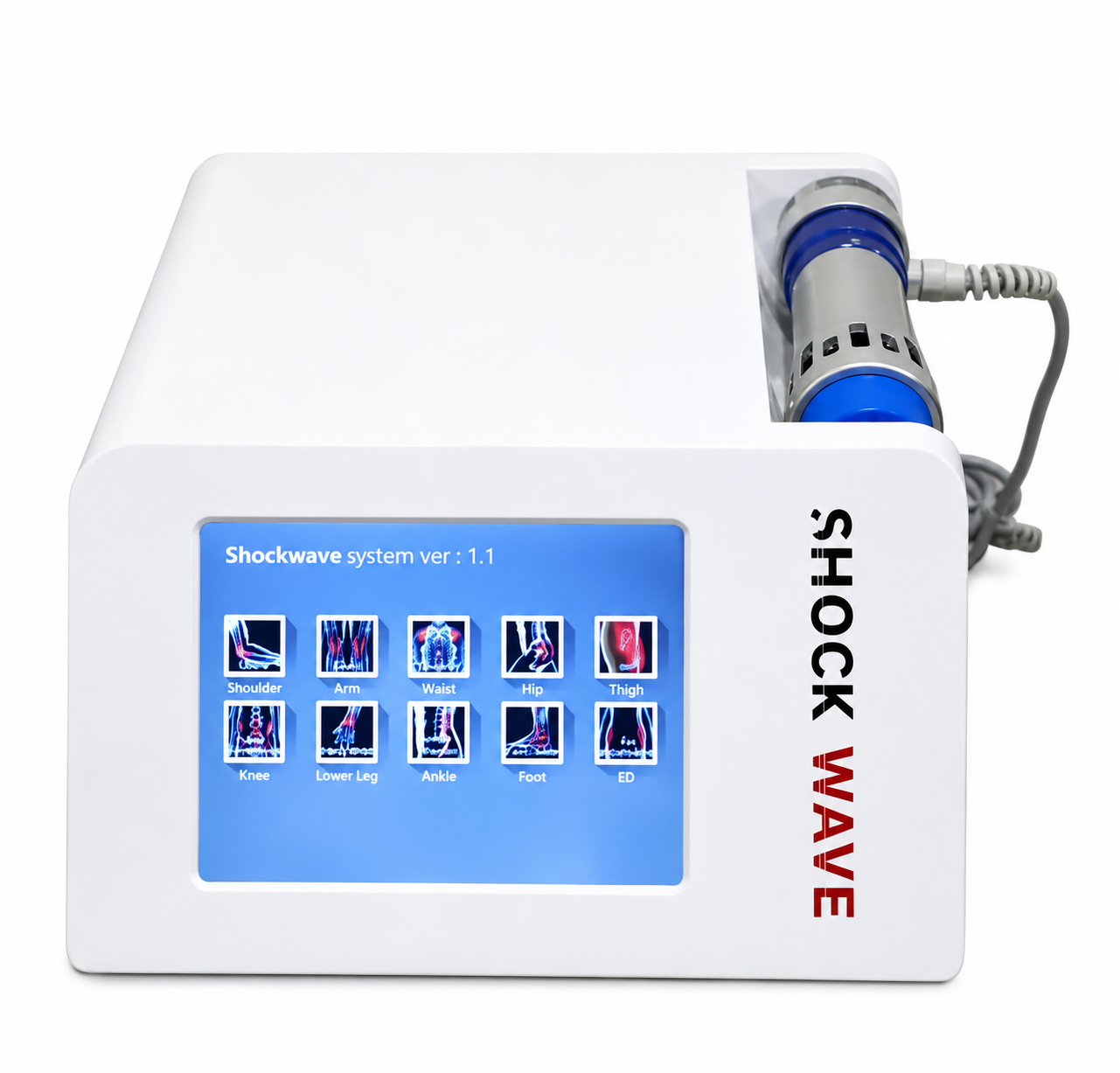 Advanced Physio Medicare AMP-03SHK-03 Shockwave Therapy Machine | Table Model