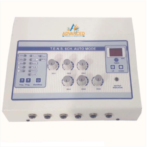 Advanced Physio Medicare Digital 6 Channel TENS Machine with Auto Mode | Physiotherapy Pain Relief Unit