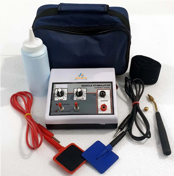Advanced Physio Medicare Mini Muscle Stimulator Machine | Single Channel Physiotherapy MS Unit