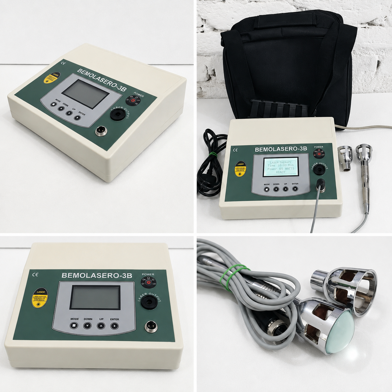 Advanced Physio Medicare-Bemo Bemolaser-3B Laser Therapy Machine | 2 Probe Attachments