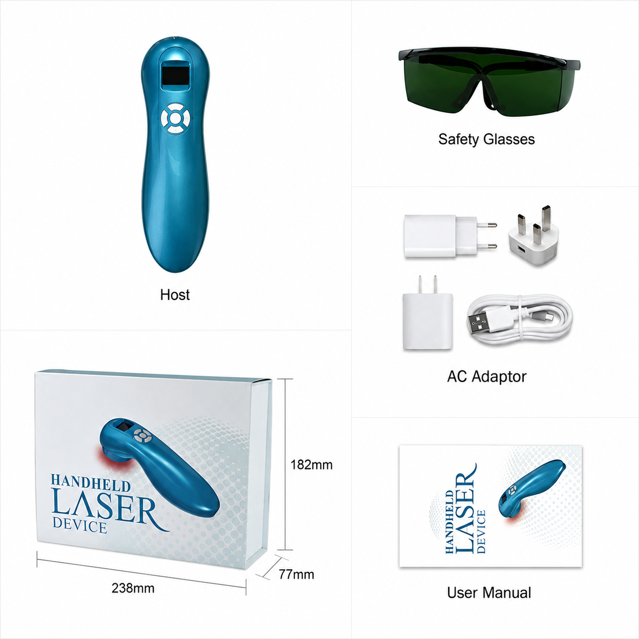 Advanced Physio Medicare Handheld Laser Therapy Device 650nm 150mW