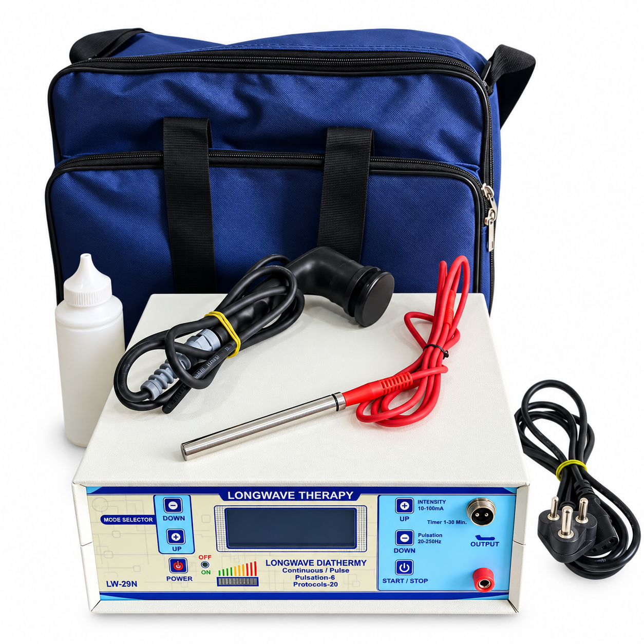 Longwave Diathermy 500W – Continuous & Pulsed | 1 MHz Longwave Therapy Machine | Advanced Physio Medicare