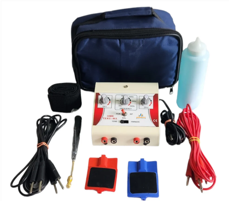 Advanced Physio Medicare Portable TENS & MS Combo Machine | 2 Channel TENS + 1 Channel MS