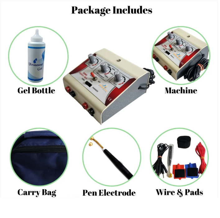 Advanced Physio Medicare Portable TENS & MS Combo Machine | 2 Channel TENS + 1 Channel MS