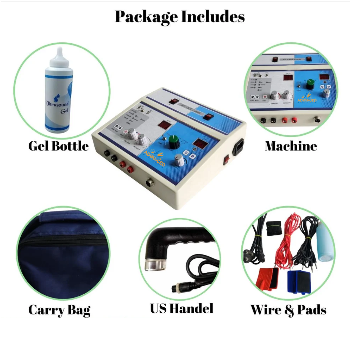 Advanced Physio Medicare 2 in 1 IFT & Ultrasound Therapy Machine 1 MHz