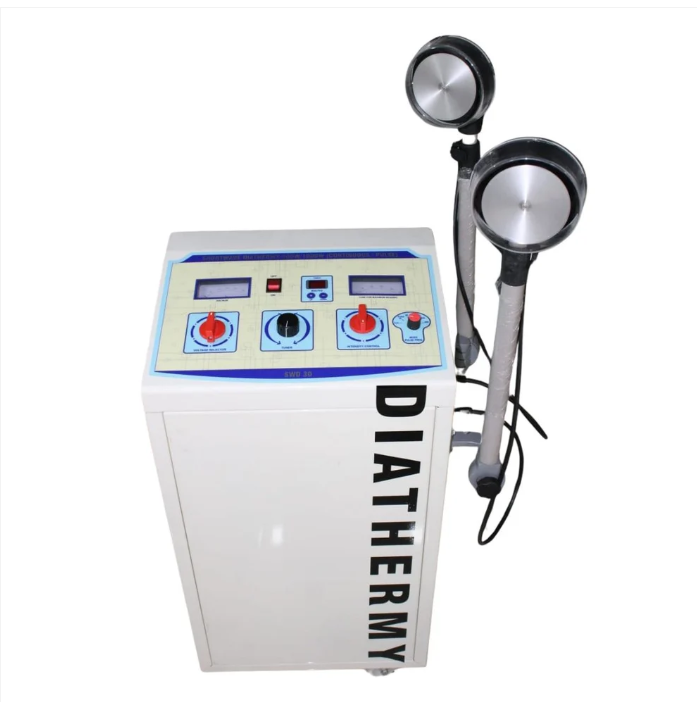 Shortwave Diathermy 500W with Disk Electrode – Floor Model | 27.12 MHz SWD Physiotherapy Machine | Advanced Physio Medicare